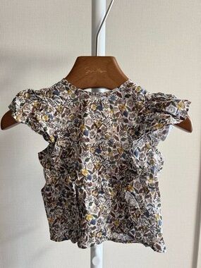 2Y kids Soor ploom emeline blouse floral ruffle top